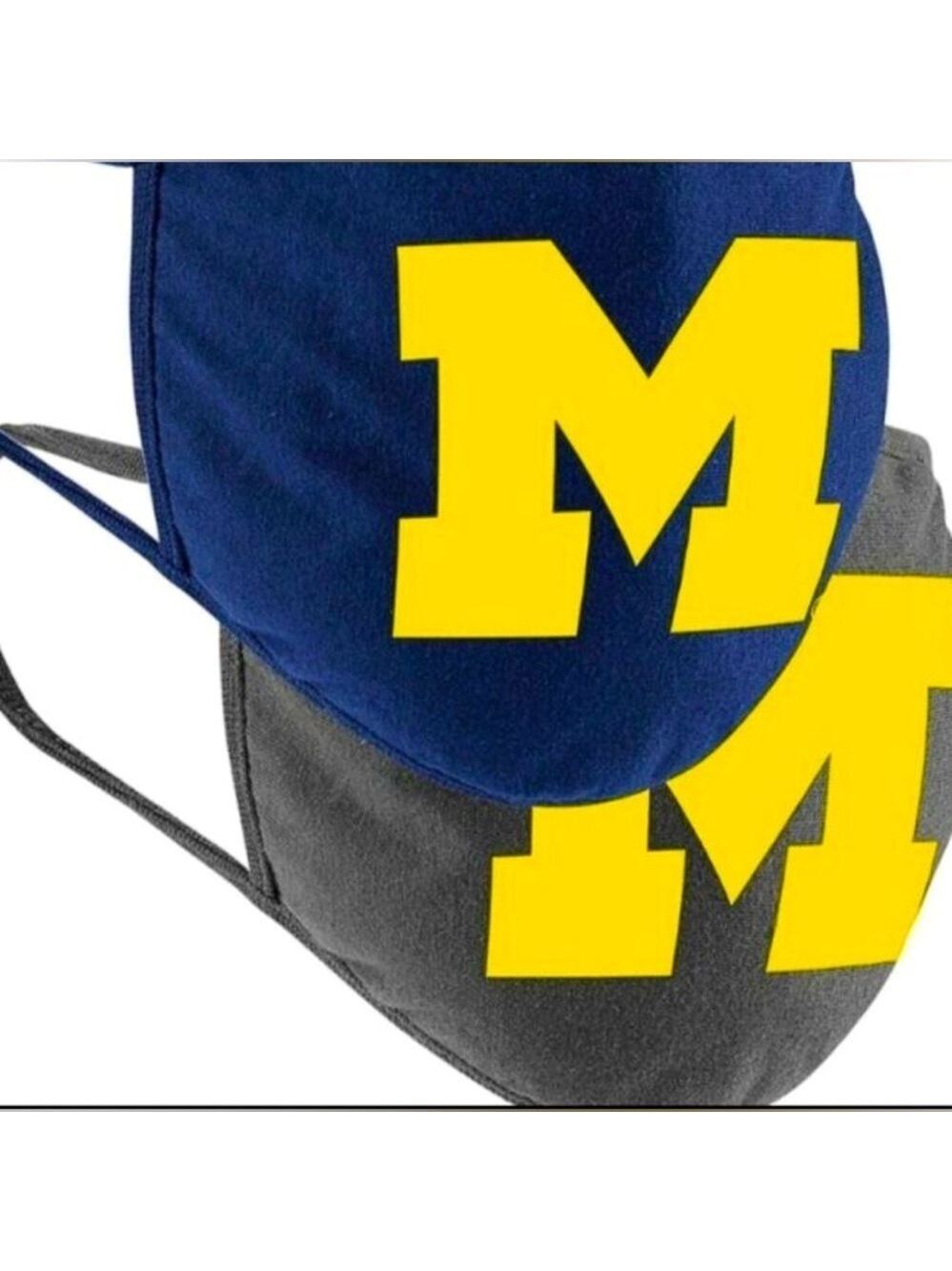 Michigan Wolverines Face Masks New With Tags